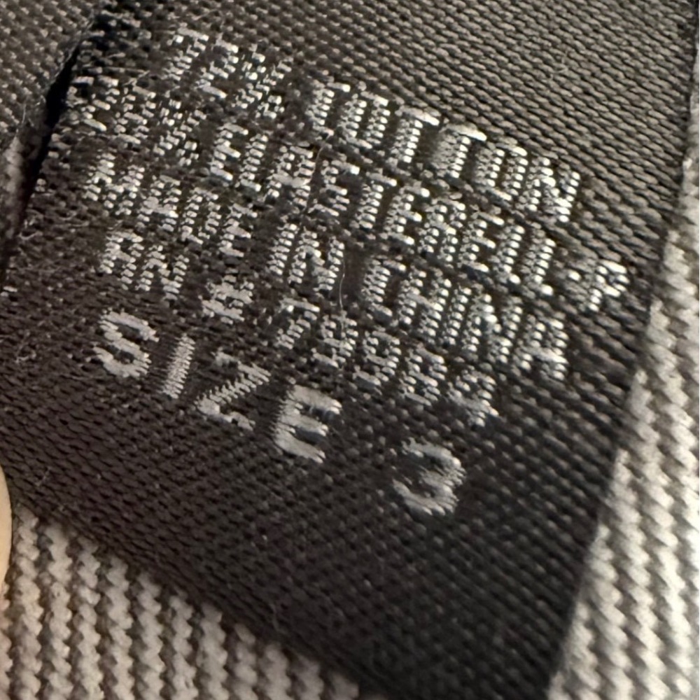 Chicos Additions Gray Denim Jacket Collarless 3/4 Sleeve Size 3 XL Open Front - Picture 4 of 10